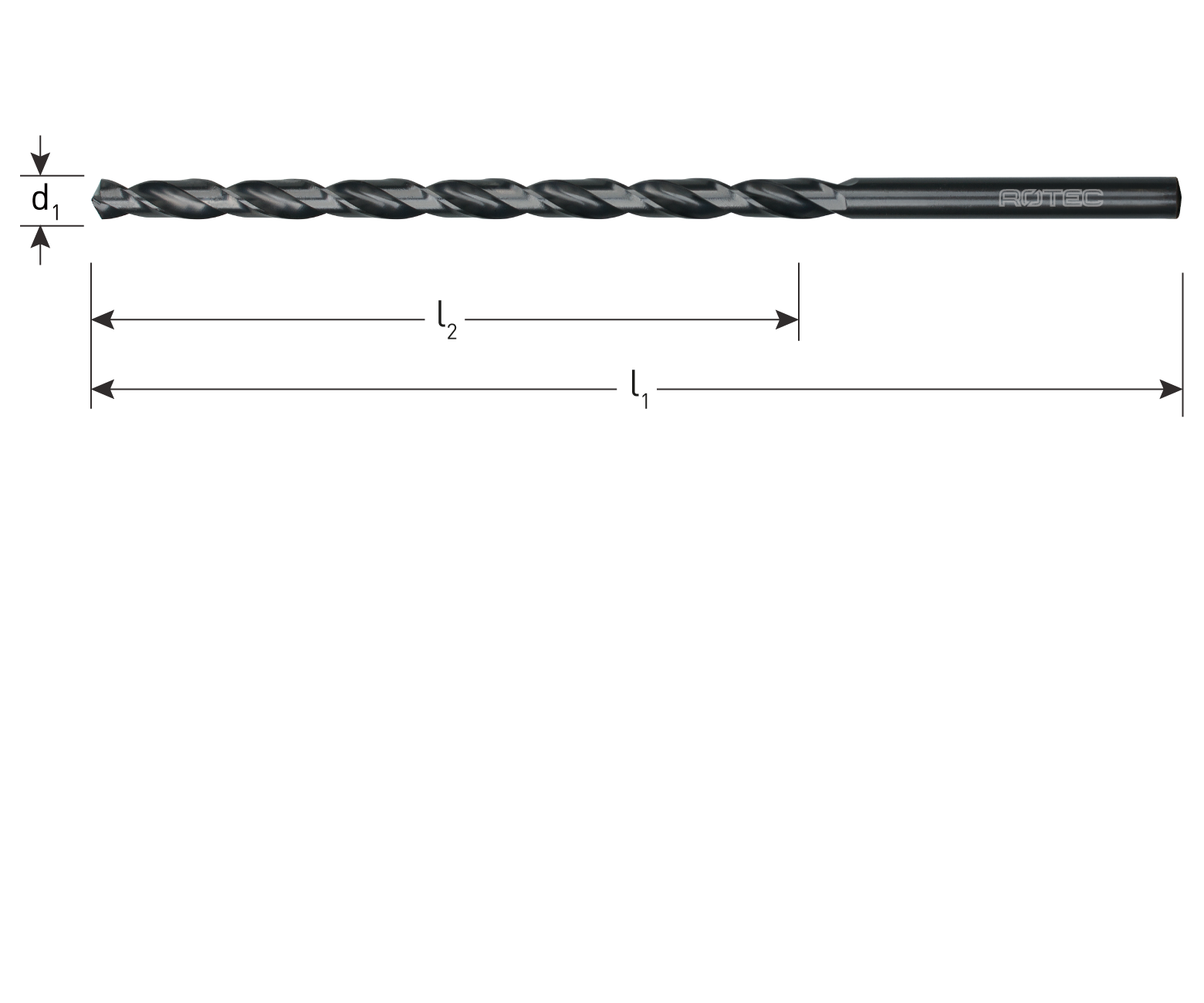 HSS-G Metallbohrer Typ '160' ø7,0x225mm