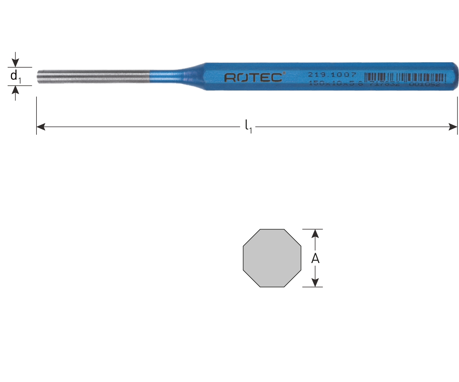 splintentreiber typ 219 diam 2 mm din6450