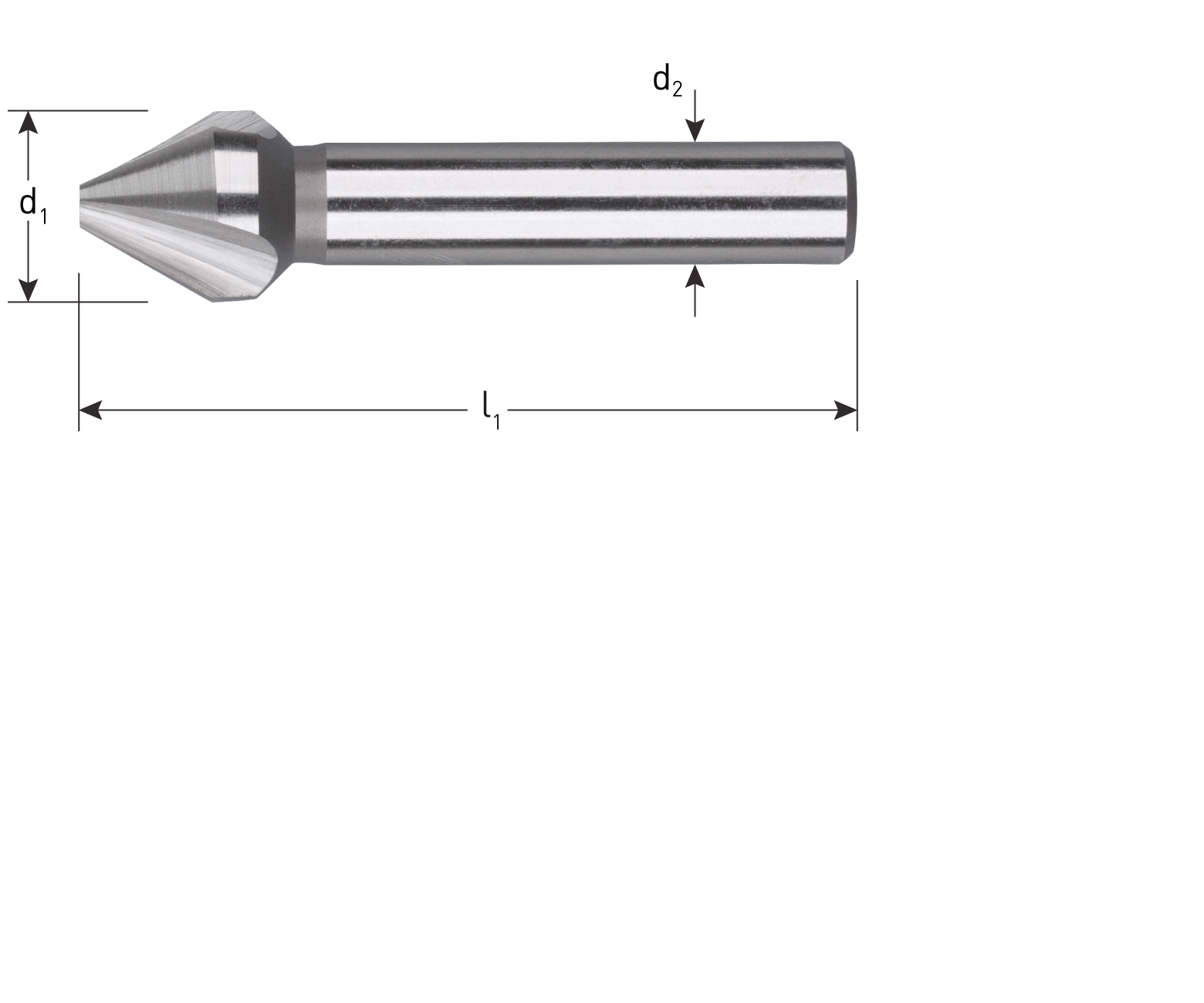 hss-g countersink type 406 diam 6,3 mm
