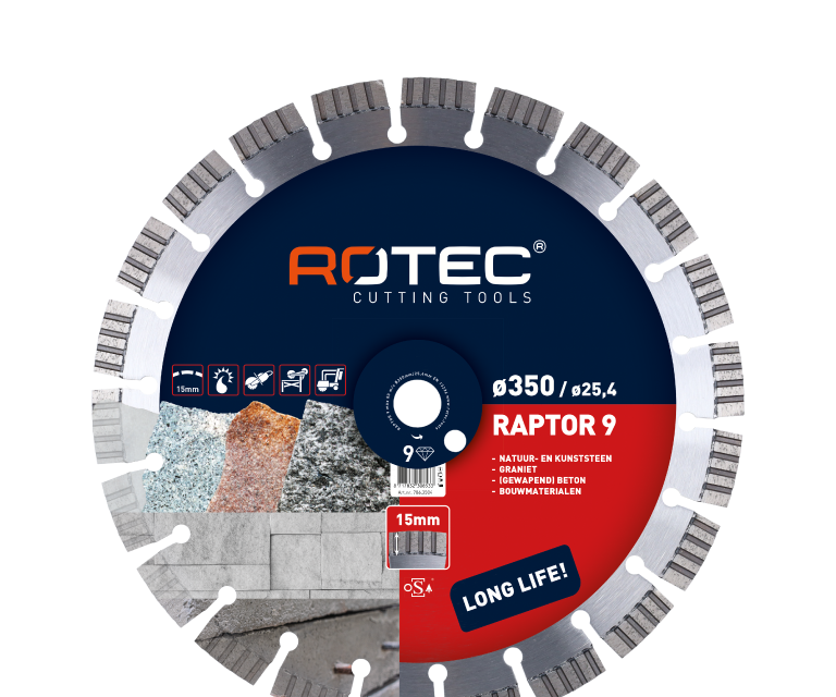 706.3502 Diamond saw blade RAPTOR 9