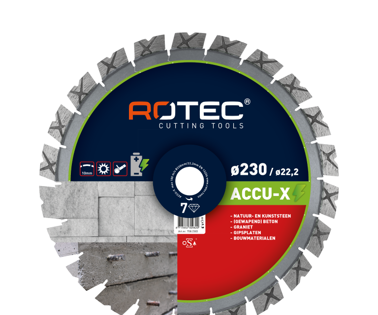 708.3502 Disque diamantée ACCU-X