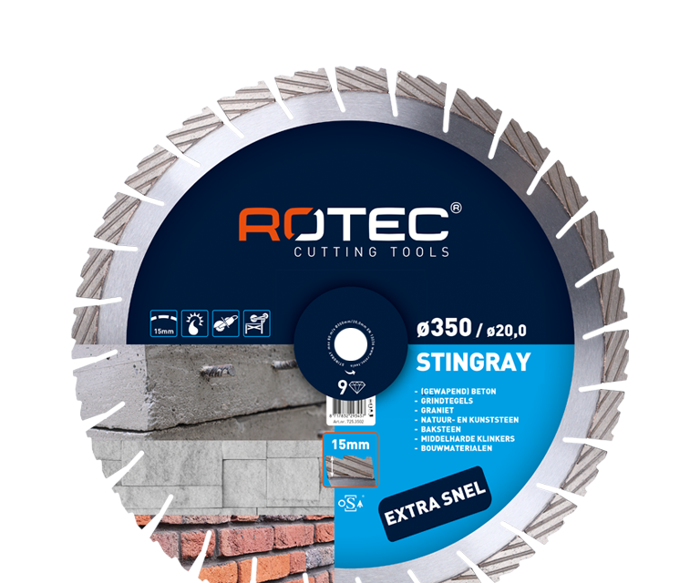 725.3502 Diamond saw blade STINGRAY 9